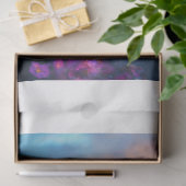 Roze Bloemen Roos Uil Tissuepapier (Geschenk)