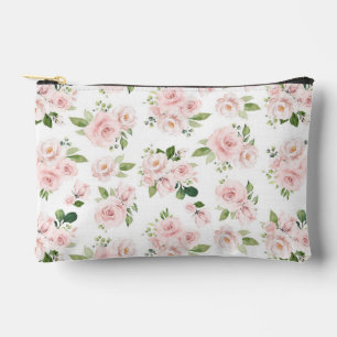 Roze bloemen, roze rozen, Waterverf bloemen Etui