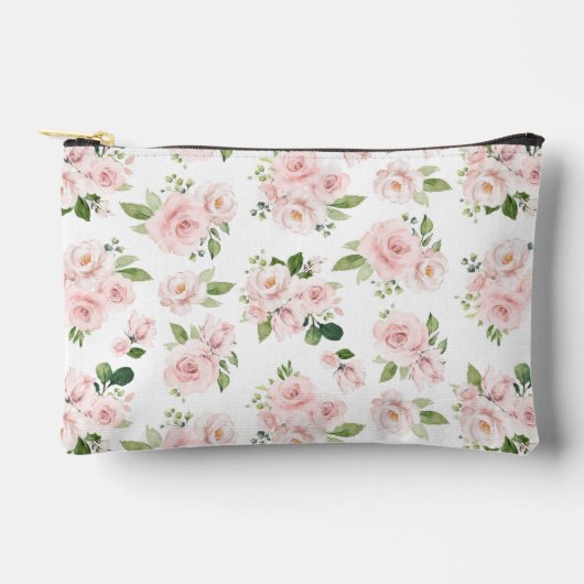 Roze bloemen, roze rozen, Waterverf bloemen Etui (Voorkant)