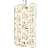 Roze bloemen, roze rozen, Waterverf bloemen Luchtverfrisser (Links)