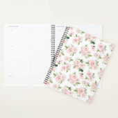 Roze bloemen, roze rozen, Waterverf bloemen Planner (Display)