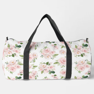 Roze bloemen, roze rozen, Waterverf bloemen Plunjezak