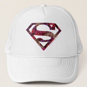 Roze Bloemen s-Schild Trucker Pet