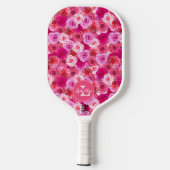 Roze Bloemen Schaduwen van Roze Bloemen gepersonal Pickleball Paddle (Achterkant)