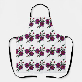 Roze Bloemen Schort voor haar
