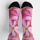 Roze bloemen sokken (Top)