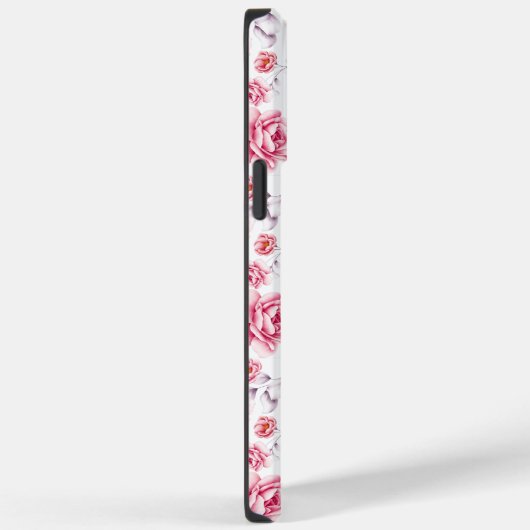 roze bloemen, stijlvol Case-Mate iPhone case (Achterkant / Rechts)