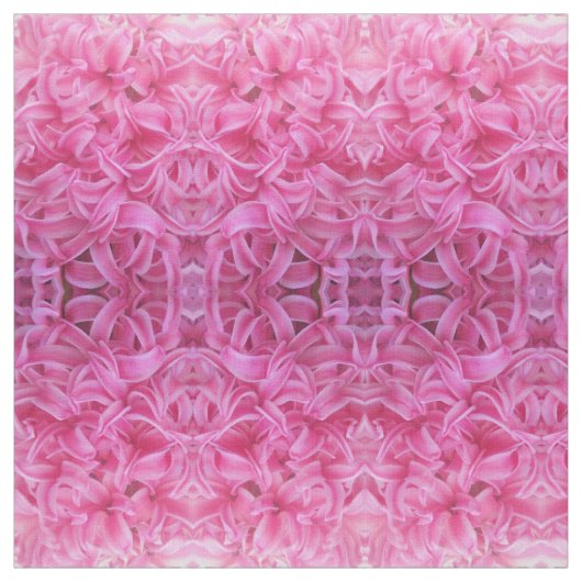 Roze bloemen stof (Swatch)