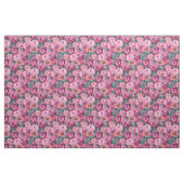 Roze bloemen stof (Yard (91,4 cm))