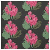 Roze bloemen stof (Swatch)