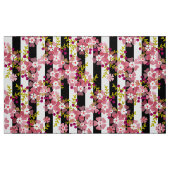 Roze bloemen stof (Fat Quarter)