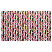 Roze bloemen stof (Yard (91,4 cm))
