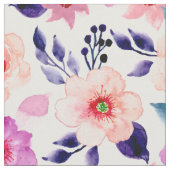 Roze bloemen stof (Close Up)