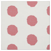Roze bloemen stof (Swatch)