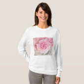 Roze bloemen t-shirt (Voorkant volledig)
