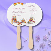Roze Bloemen Tea Party Vrijgezellenfeest Hand Fan Handwaaier