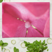 roze bloemen theedoek (Gevouwen)