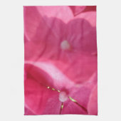 roze bloemen theedoek (Verticaal)