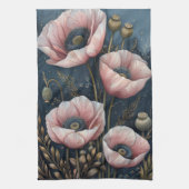 Roze bloemen                                   theedoek (Verticaal)