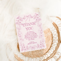 Roze Bloemen Toile De Jouy Meisje Baby shower