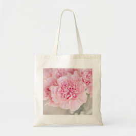 Roze bloemen tote bag