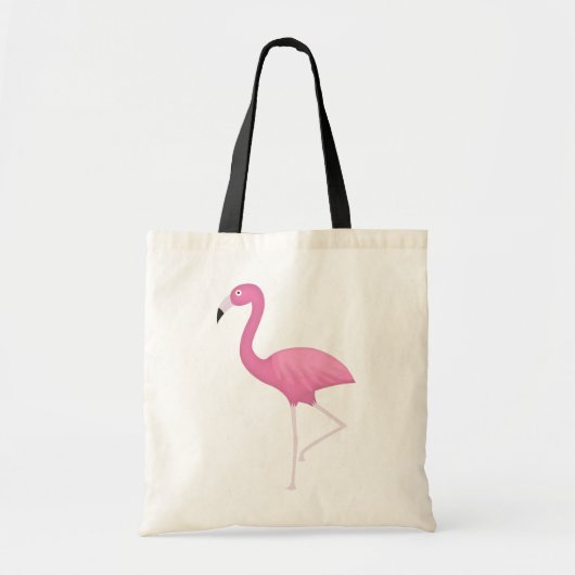 roze bloemen tote bag (Voorkant)