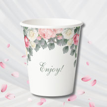 Roze Bloemen  Tuin Rozen Baby shower