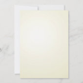 - roze bloemen - Uitnodiging voor een lentetop (Achterkant)