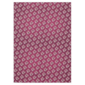 Roze Bloemen Vakantie Tafelkleed (Voorkant)