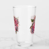 Roze  bloemen van Dahlia Glas (Links)