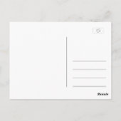  roze bloemen van wild roos voor dames briefkaart (Achterkant)