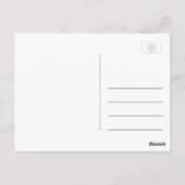  roze bloemen van wild roos voor dames briefkaart (Achterkant)