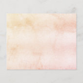 Roze bloemen verjaardag budget save the date flyer (Achterkant)