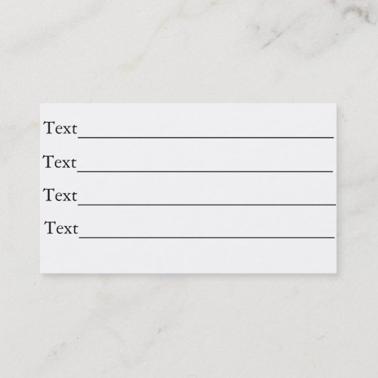 Roze bloemen verlaat bloemenbloemperen visitekaartje (Achterkant)