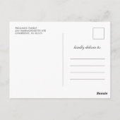 Roze Bloemen Verpleegkunde School Afstuderen Uitno Briefkaart (Achterkant)