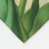 Roze Bloemen Victoriaans Vrouw Regency Fleece Deken (Hoek)