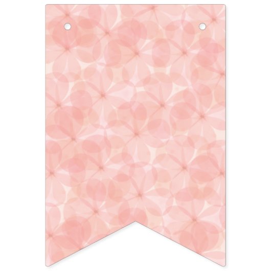 Roze bloemen vlaggetjes (Tweede vlag)