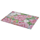 Roze Bloemen Voorjaarsbloei Keuken Snijplank (Hoek)