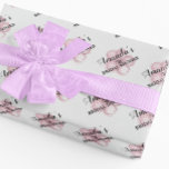 Roze Bloemen Vrijgezellenfeest Cadeaupapier<br><div class="desc">Voeg een vleugje elegantie en persoonlijke charme toe aan uw vrijgezellenfeest geschenken met ons gepersonaliseerde Vrijgezellenfeest Pink Floral Wrapping Paper. Dit prachtige inpakpapier is ontworpen om de vreugdevolle gelegenheid van een vrijgezellenfeest te vieren, met delicate bloemmotieven in mooie tinten roze die romance en verfijning uitstralen. Het inpakpapier toont prachtige, ingewikkelde...</div>