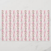 Roze Bloemen Vrijgezellenfeest Recept (Achterkant)