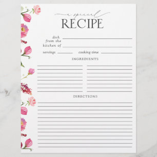 Roze Bloemen Vrijgezellenfeest Recept Multomap Pag