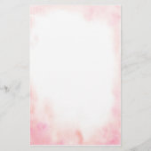 Roze Bloemen Vrijgezellenfeest Tea Party Advies Ka (Achterkant)