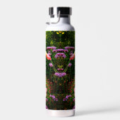 Roze bloemen waterfles (Rechts)