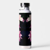 Roze bloemen waterfles (Rechts)