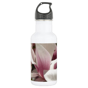 Roze Bloemen Waterfles