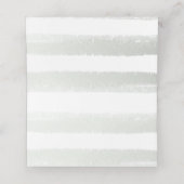 Roze Bloemen Waterverf Botanisch Vrijgezellenfeest Plaatskaartje (Binnenkant ongevouwen)