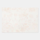 Roze Bloemen Waterverf Cherry Wrapping Paper (Voorkant 2)