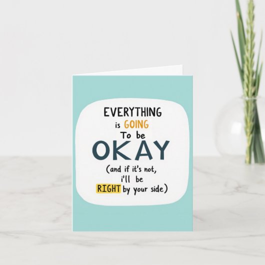 Roze Bloemen Waterverf KRIJGEN GOED BINNENKORT Kaa Kaart (Voorkant)