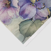  Roze Bloemen Waterverf op Antiek Papier (Detail)