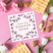 Roze Bloemen Waterverf Pascha Servet